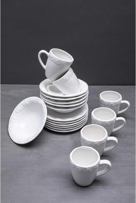 Immagine prodotto Kare Design Set colazione rosa (18/pz.)