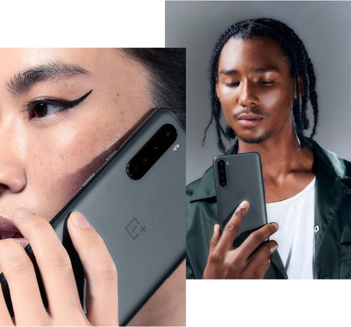 Actual product image OnePlus North (12GB) (256 GB, Grey Ash, 6.44", Dual SIM, 48 Mpx, 5G)