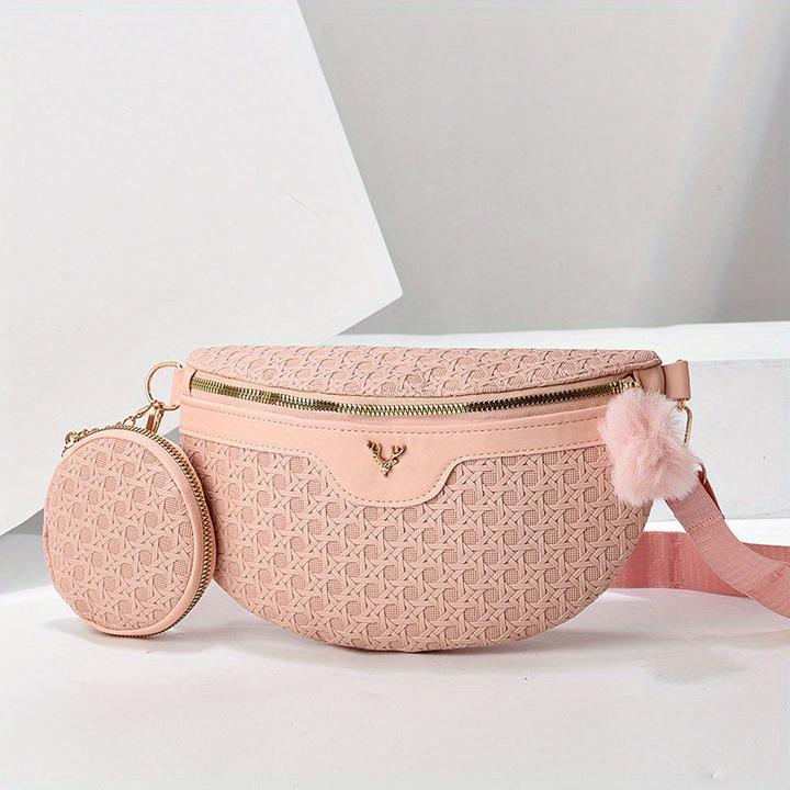 Produktbild Only-Bags.Store Zweiteiliges Hirschdekor Modische Brusttasche Crossbody Bag Set