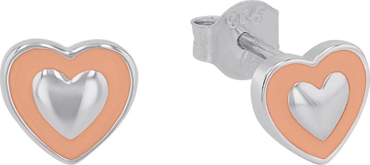Prinzessin Lillifee Ohrschmuck für Mädchen, 925 Sterling Silber | Herz (Silber 925)