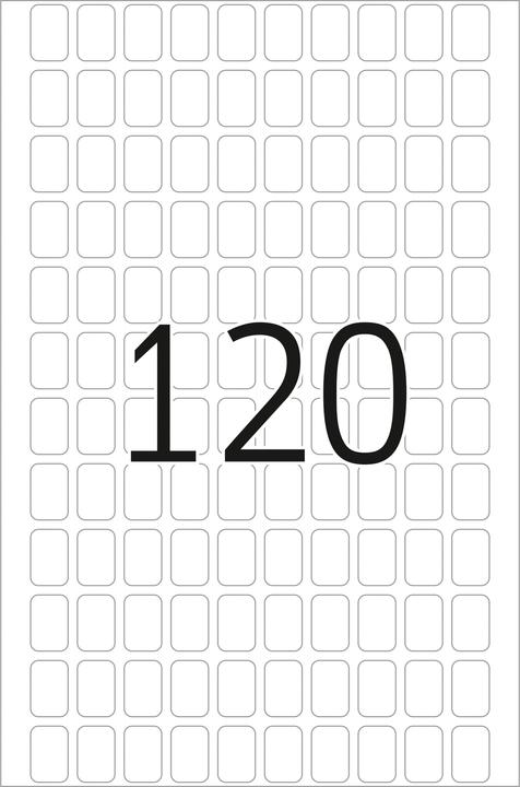 Actual product image HERMA Removable multi-purpose labels