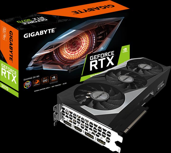 Produktbild Gigabyte GeForce RTX 3070 Gaming OC (8 GB)