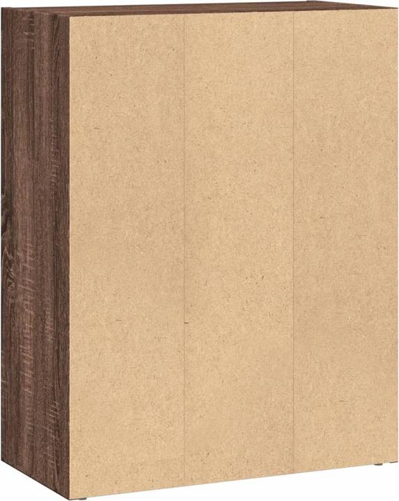Immagine prodotto VidaXL Bücherregal Regal Standregal Büroregal Aktenregal Braun Eichen-Optik (60 x 30 x 77 cm)