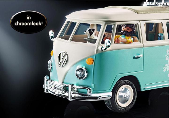 Image du produit Playmobil Volkswagen T1 Camping Bus - Edition spéciale (70826, Voiture populaire Playmobil)