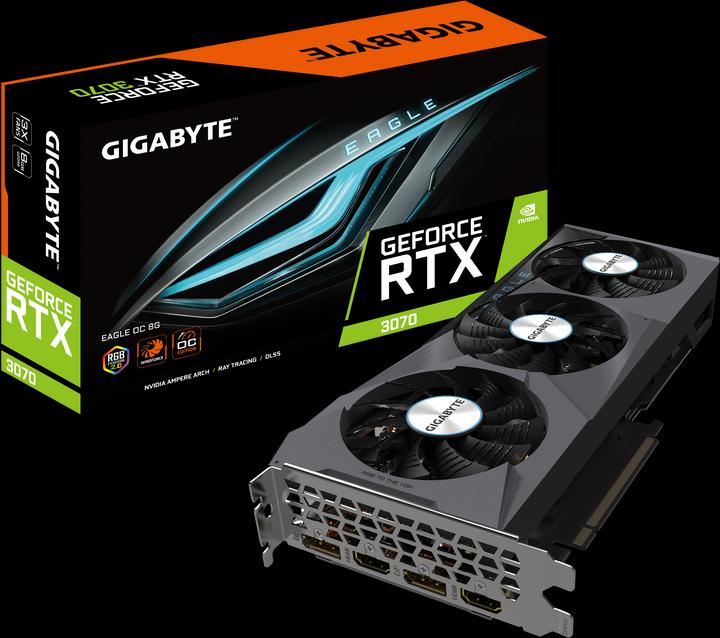 Produktbild Gigabyte GeForce RTX 3070 EAGLE OC (8 GB)