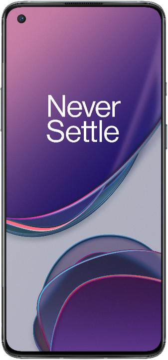 Produktbild OnePlus 8T (8GB) (128 GB, Lunar Silver, 6.55", Dual SIM, 48 Mpx, 5G)