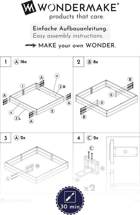 Produktbild Wondermake Arena2 mit Spielwannen und Abdeckung