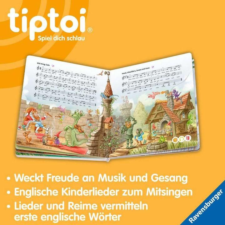 Actual product image tiptoi Meine schönsten englischen Kinderlieder (German, English, Cee Neudert, Patrick Fix, 2023)