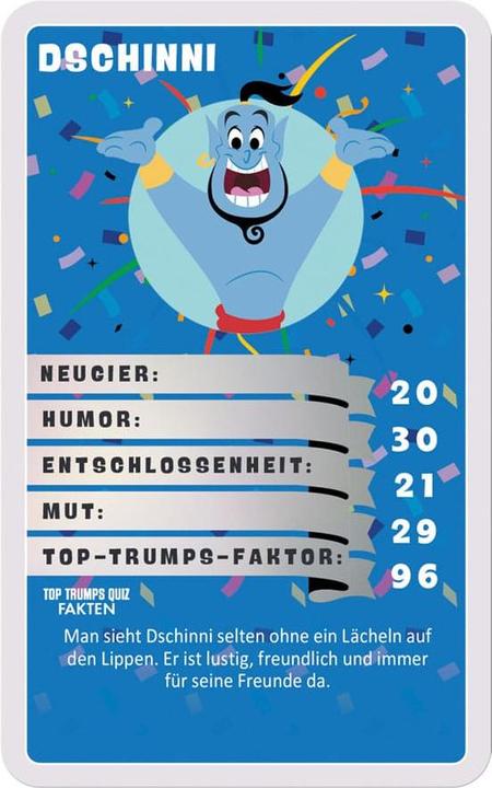Immagine prodotto Winning Moves Gioco di carte Disney Top Trumps Quiz Disney 100 *ALLEMAND*
