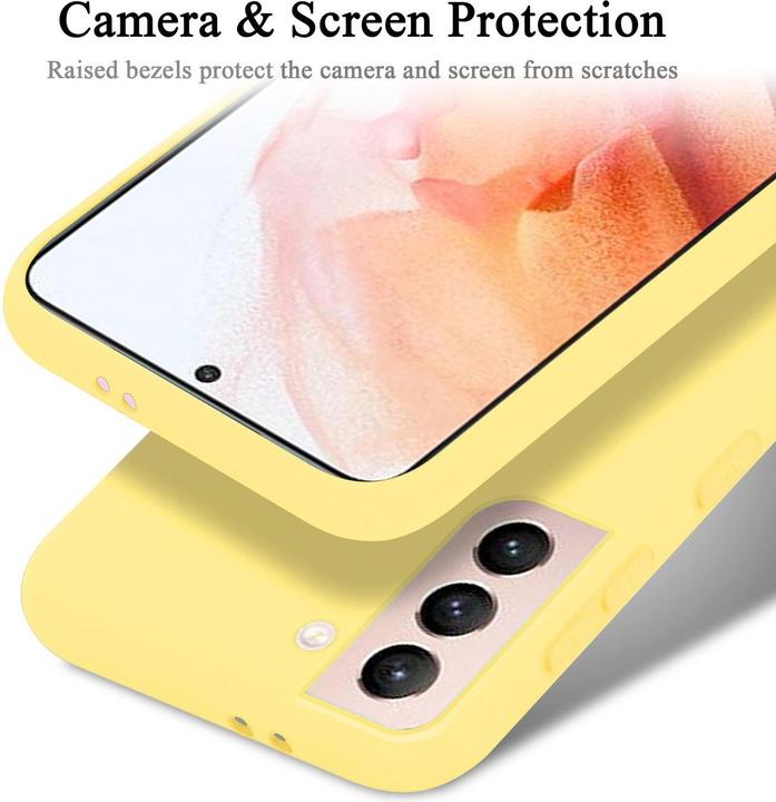 Immagine prodotto Cadorabo Copertura della cassa del silicone liquido TPU (Samsung Galaxy S21 5G)
