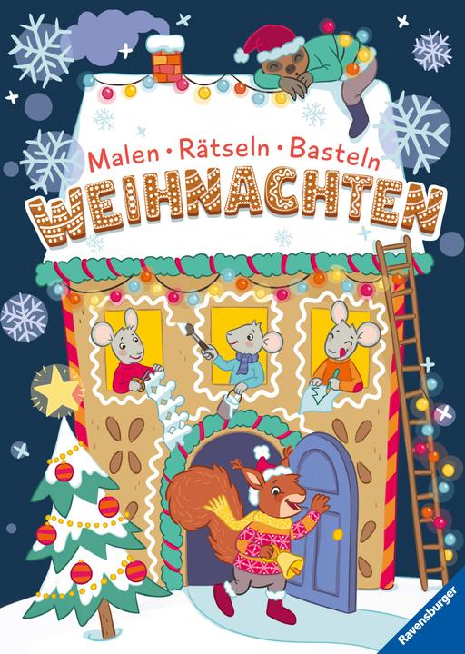 Actual product image Ravensburger Painting - Riddles - Handicrafts: Christmas