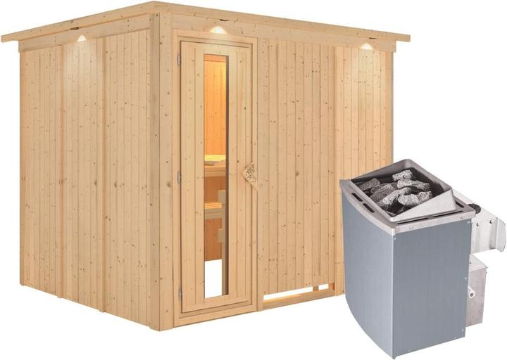 Image du produit Karibu Gobin avec couronne de toit (Contrôle interne de 9 KW)