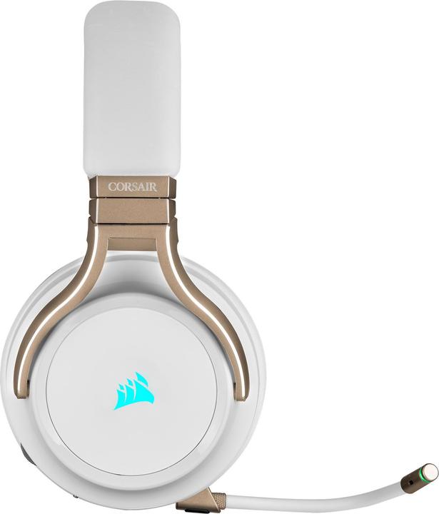 Produktbild Corsair Virtuoso Wireless Pearl (Kabellos, Kabelgebunden)