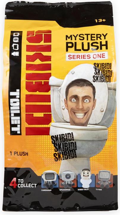 Productafbeelding Skibidi Toilet Mystery Plush - verzamelbare pluche, gloednieuwe verzamelobjecten, officieel gelicentieerd product (37.30 cm)