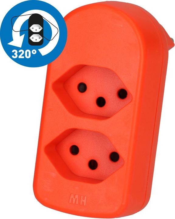Fluoreszierend Orange