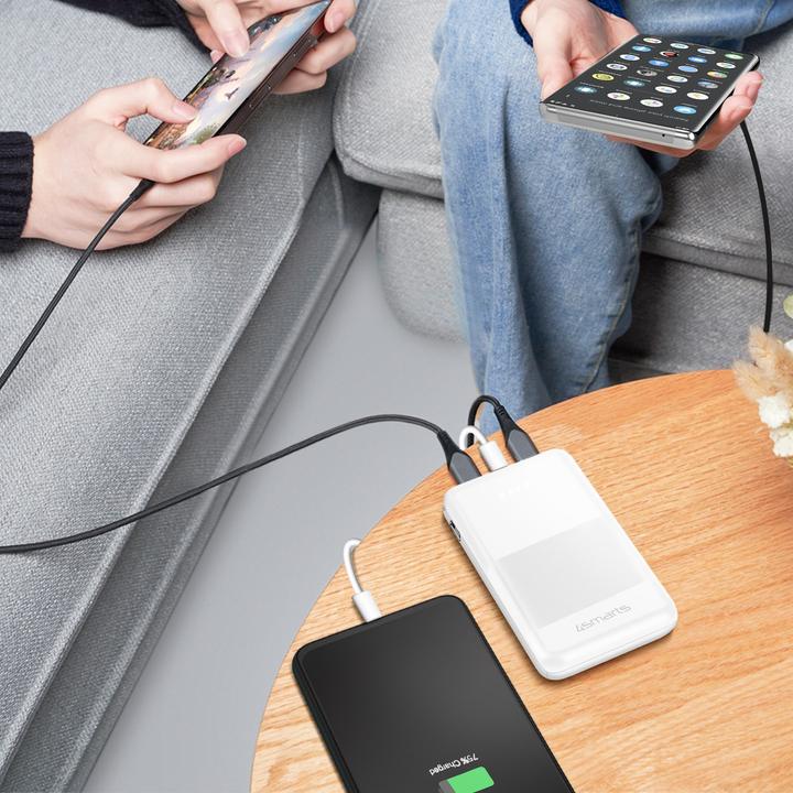 Actual product image 4smarts Powerbank VoltHub Go2 10000 mAh (10000 mAh, 10.50 W, 37 Wh)