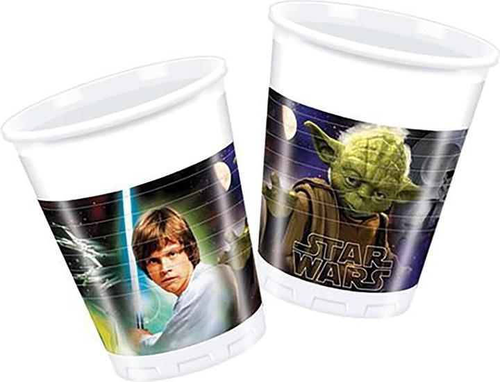 Star Wars WegwerfTasse Heroes And Villains Kunststoff 8erPack (8 x)