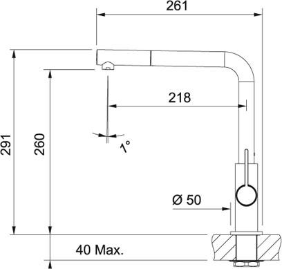Immagine prodotto Franke Neptune Evo Pull-out