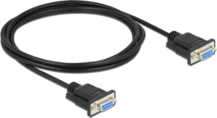 Immagine prodotto Delock Cavo seriale RS-232 D-Sub 9 femmina a femmina null modem con alloggiamento del connettore sottile (2 m, VGA)