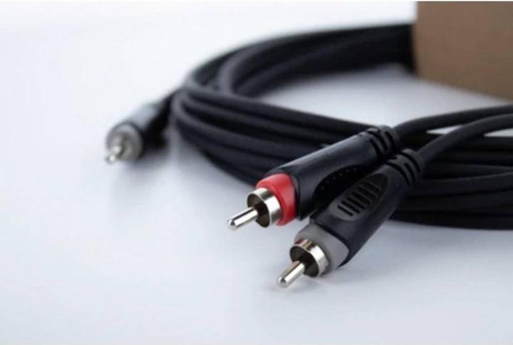 Produktbild Cordial 14856 Klinke / Cinch Audio Y-Adapter (1x Klinkenstecker 3.5 mm - 2x Cinc (3 m, 2.5mm, Cinch)