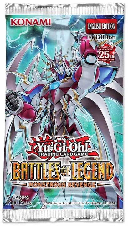 Produktbild Yu-Gi-Oh Battles of Legend Monstrous Revenge Booster - 1. Auflage -! - EN (Englisch, Booster Pack)