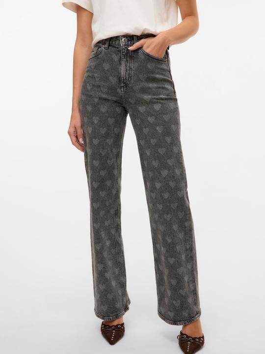 Produktbild Vero Moda VMTESSA Hohe Taille Weiter Beinschnitt Jeans Weit geschnitten (W29/L32)
