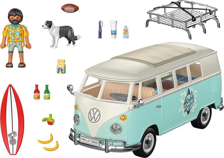 Image du produit Playmobil Volkswagen T1 Camping Bus - Edition spéciale (70826, Voiture populaire Playmobil)