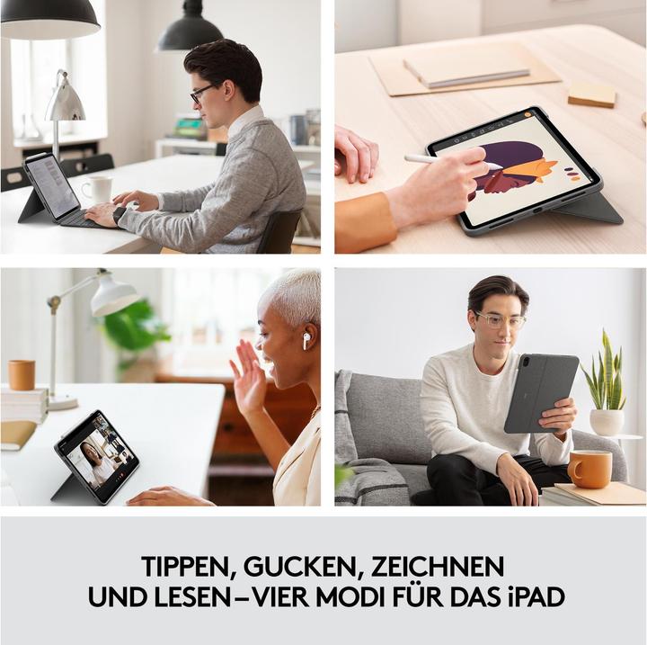 Immagine prodotto Logitech Combo Touch (CH, iPad Air 2020 (4. Gen), iPad Air 2022 (5a generazione))