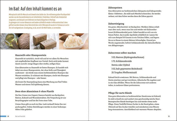 Image du produit Besser leben ohne Plastik (Allemand, Nadine Schubert, 2016)