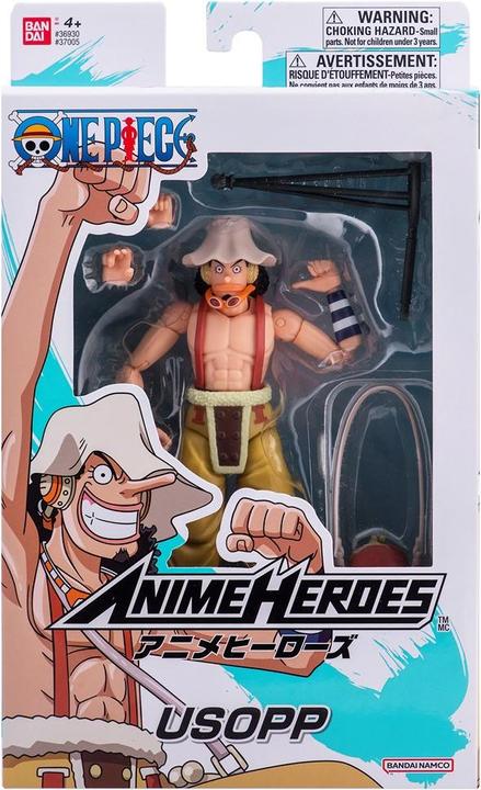 Image du produit Bandai ONE PIECE - Usopp - Figurine Anime Heroes 17cm