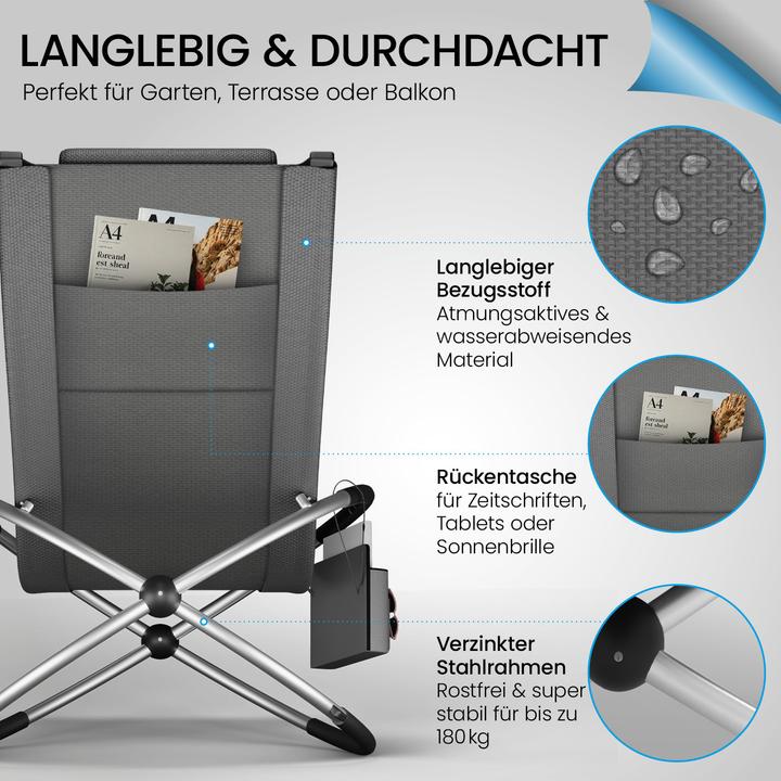 Produktbild Eloneo Relax-Schaukelliege (157 cm)