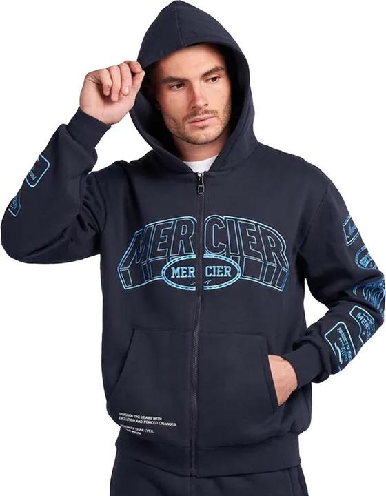 Actual product image Mercier Mens Compton Full Zip Hoodie (XS)