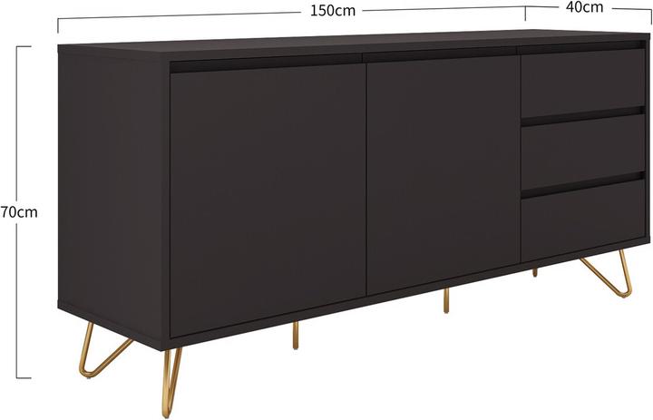 Actual product image SalesFever Charlie (160 x 40 x 70 cm)