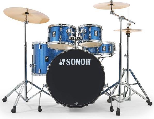 Actual product image Sonor AQX Stage Set BOS Drums with accessories