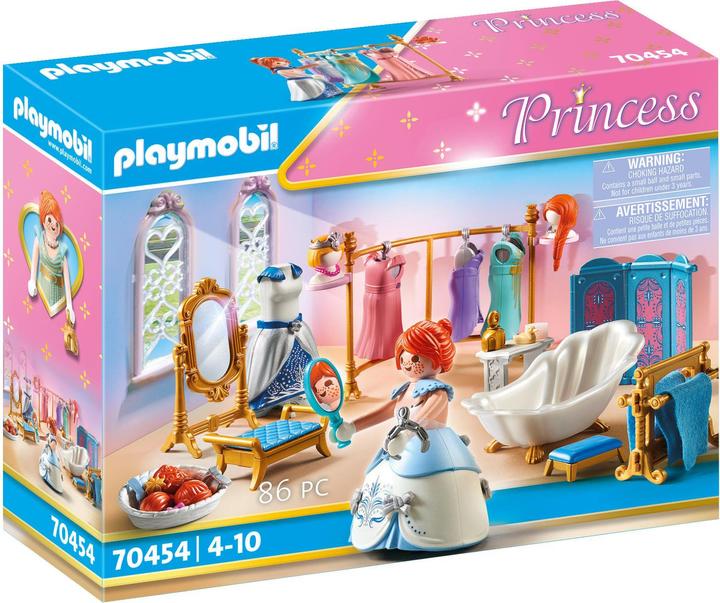 Immagine prodotto Playmobil Spogliatoio con vasca da bagno (70454, Principessa Playmobil)