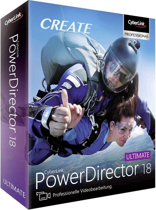 Produktbild CyberLink PowerDirector 18 Ultimate (1 User, unbegrenzt)