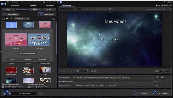 Produktbild CyberLink PowerDirector 18 Ultimate (1 User, unbegrenzt)