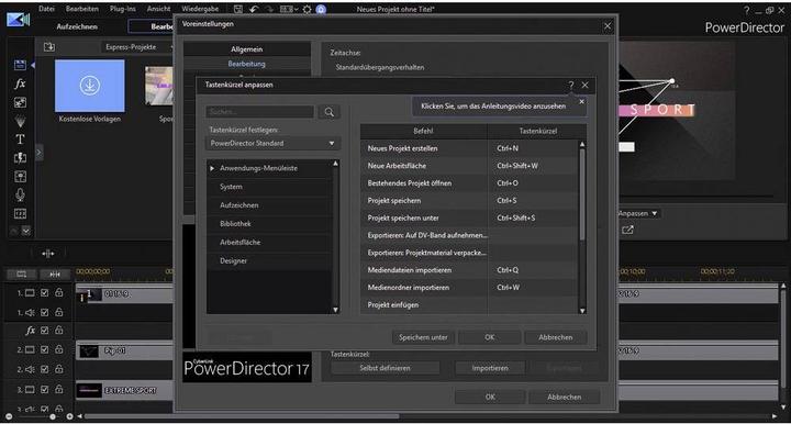 Produktbild CyberLink PowerDirector 18 Ultimate (1 User, unbegrenzt)