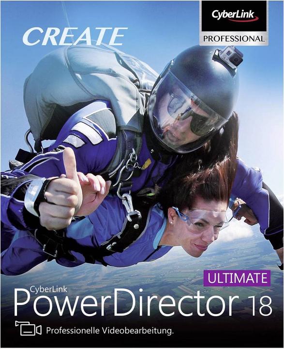 Produktbild CyberLink PowerDirector 18 Ultimate (1 User, unbegrenzt)