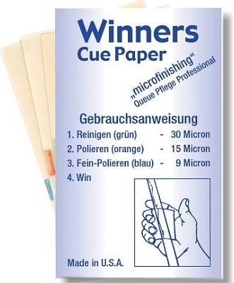 Winsport Winners Cue Paper Schleifpapier