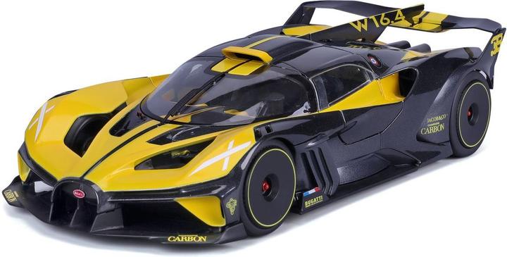 Productafbeelding Bburago Bugatti Bolide 1/18 geel/zwart
