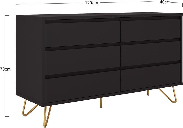 Actual product image SalesFever Charlie (120 x 40 x 70 cm)