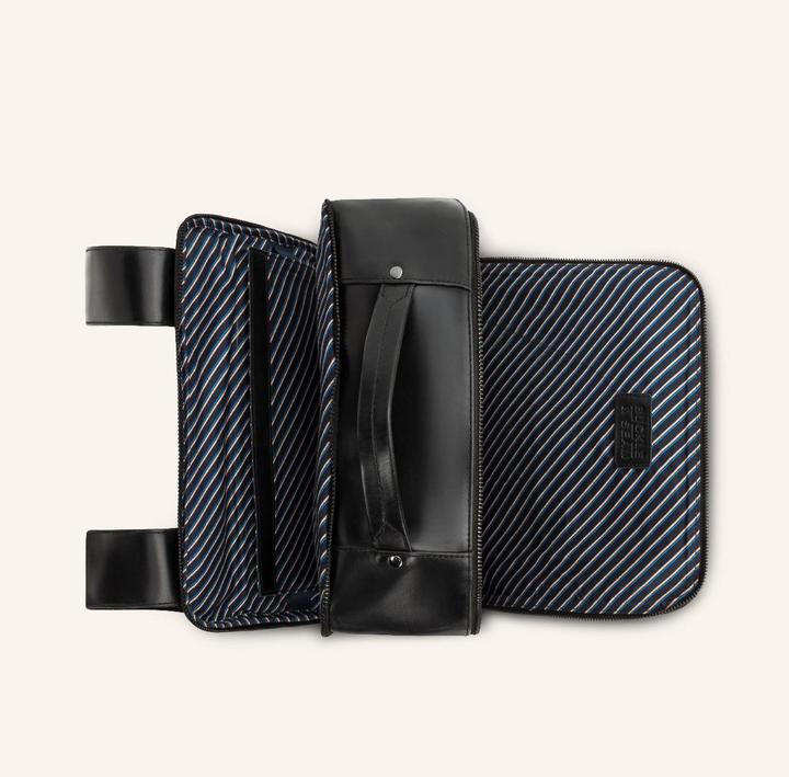 Actual product image Buckle & Seam Rucksack Leon Schwarz/NewStripes (13.50 l)