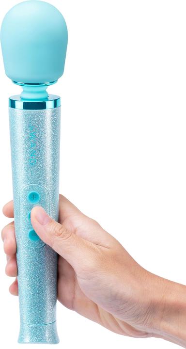Image du produit Le Wand Petite All That Glimmers Massager Vibrant Rechargeable Bleu