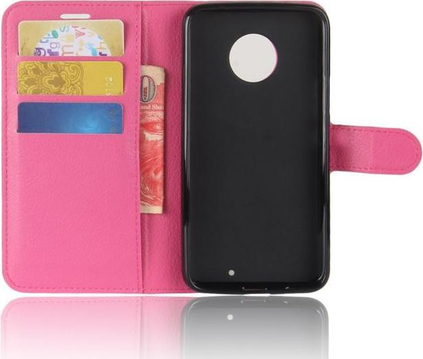 Immagine prodotto MU Classic Copertina classica in pelle con texture litchi (Motorola Moto X4)