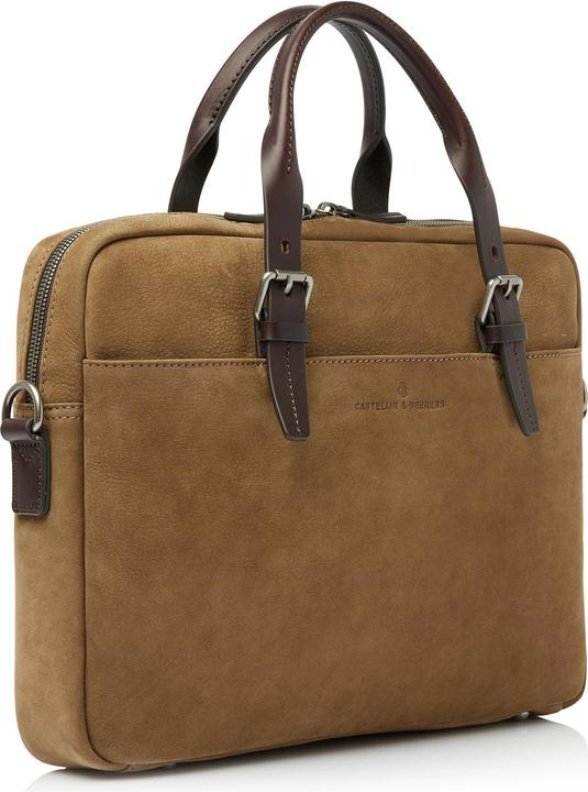 Actual product image Castelijn & Beerens Veneto briefcase RFID protection leather 41 cm laptop compartment (15")