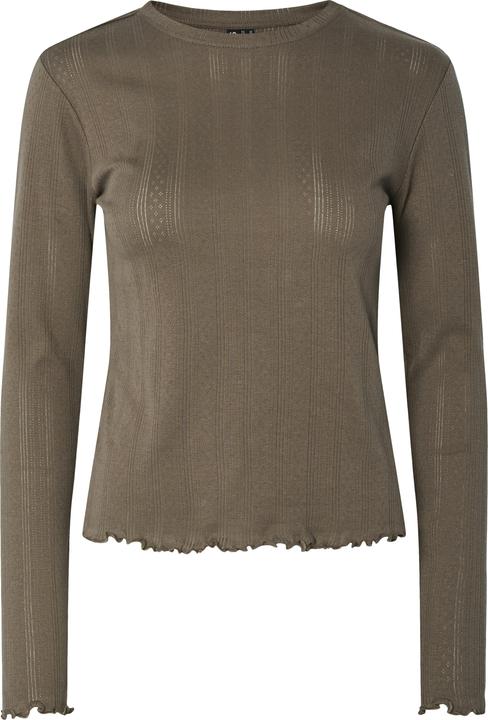 Produktbild Pieces Pcmarie Ls O-Neck Poin Top Jrs Noos Bc (M)