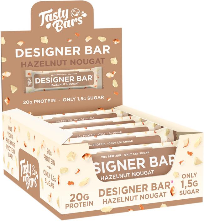 Produktbild ESN Designer Bar (Haselnuss, Nougat, 12 Stk., 720 g)