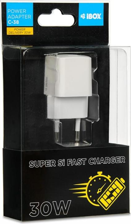 Actual product image iBox C-38 USB-C charger PD30W (30 W)