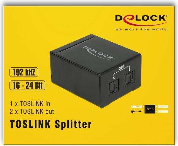 Image du produit Delock Optical zu 2x